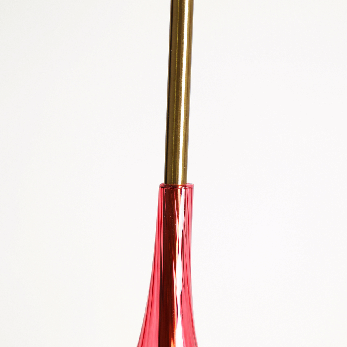 Suspension en verre ambre 68 cm — vue complémentaire 4