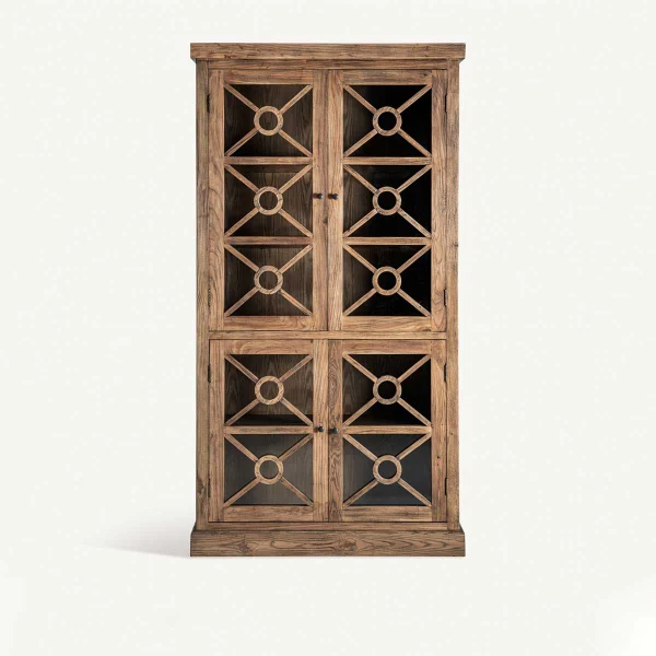 Armoire en bois massif de 205cm de haut