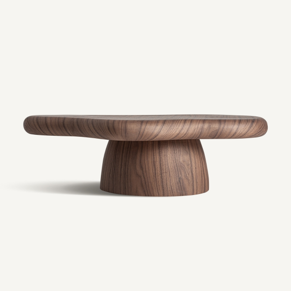 table basse haut de gamme forme organique