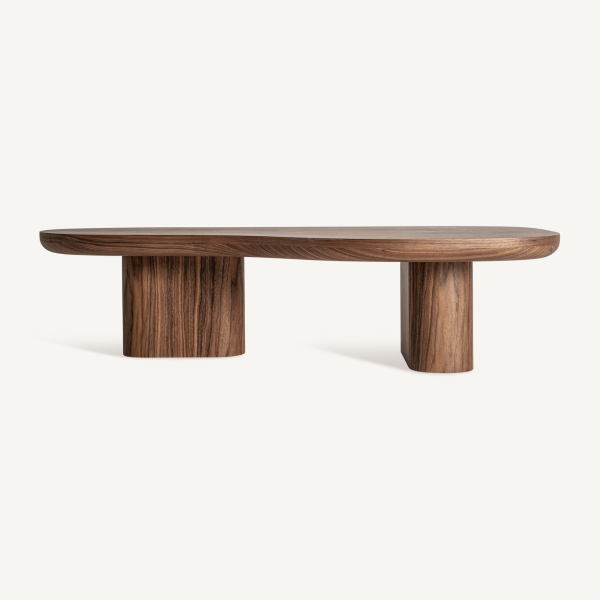 table basse haut de gamme forme organique