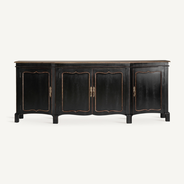 buffet 220 cm style champêtre colonial