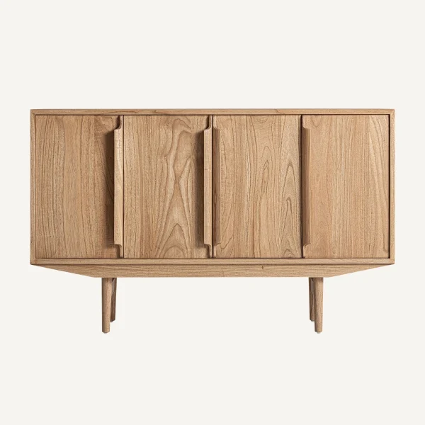 Buffet bois de mindi massif 4 portes