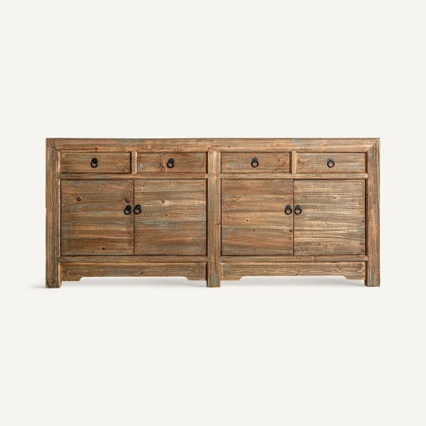 grand buffet rustique en pin massif haut de gamme