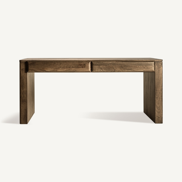 Bureau haut de gamme en bois massif 180 cm