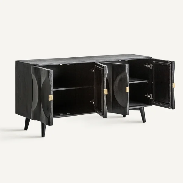 Buffet 4 portes 170 cm qualité haut de gamme